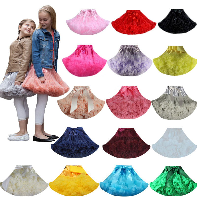 Tutu -rokken voor meisjes Kids Pluizige rok Verjaardagsfeestjurk